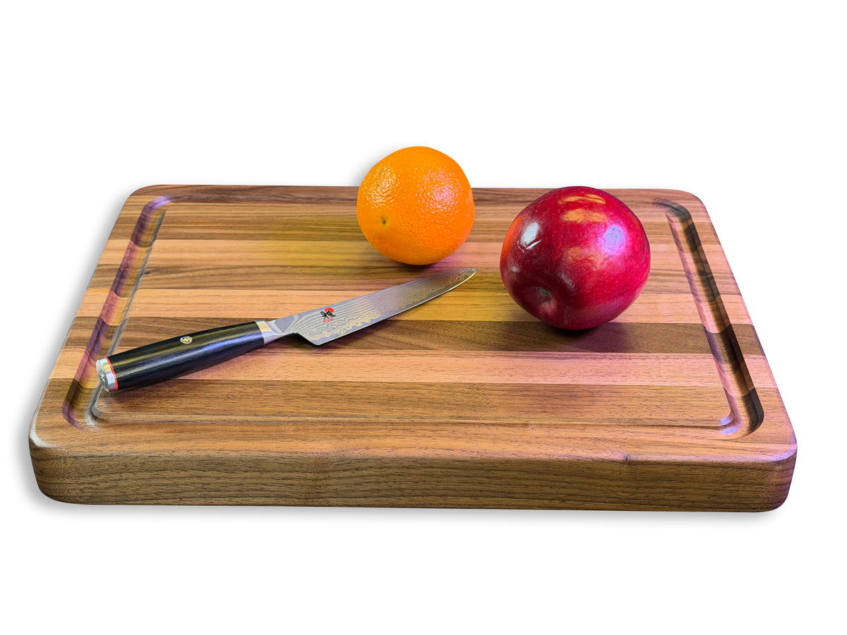 Walnut Striped Edge Grain Cutting Board