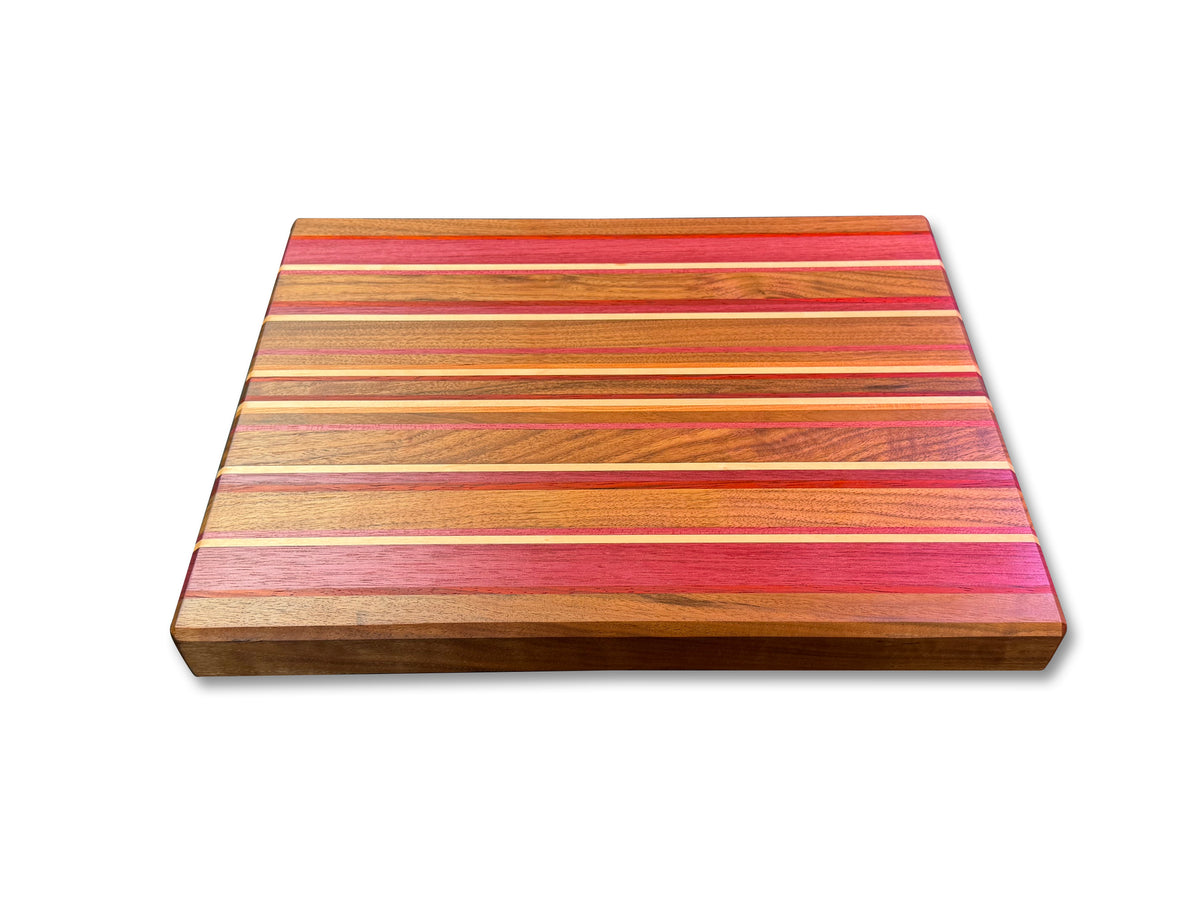 Domestic and Tropical Hardwood Cutting Board