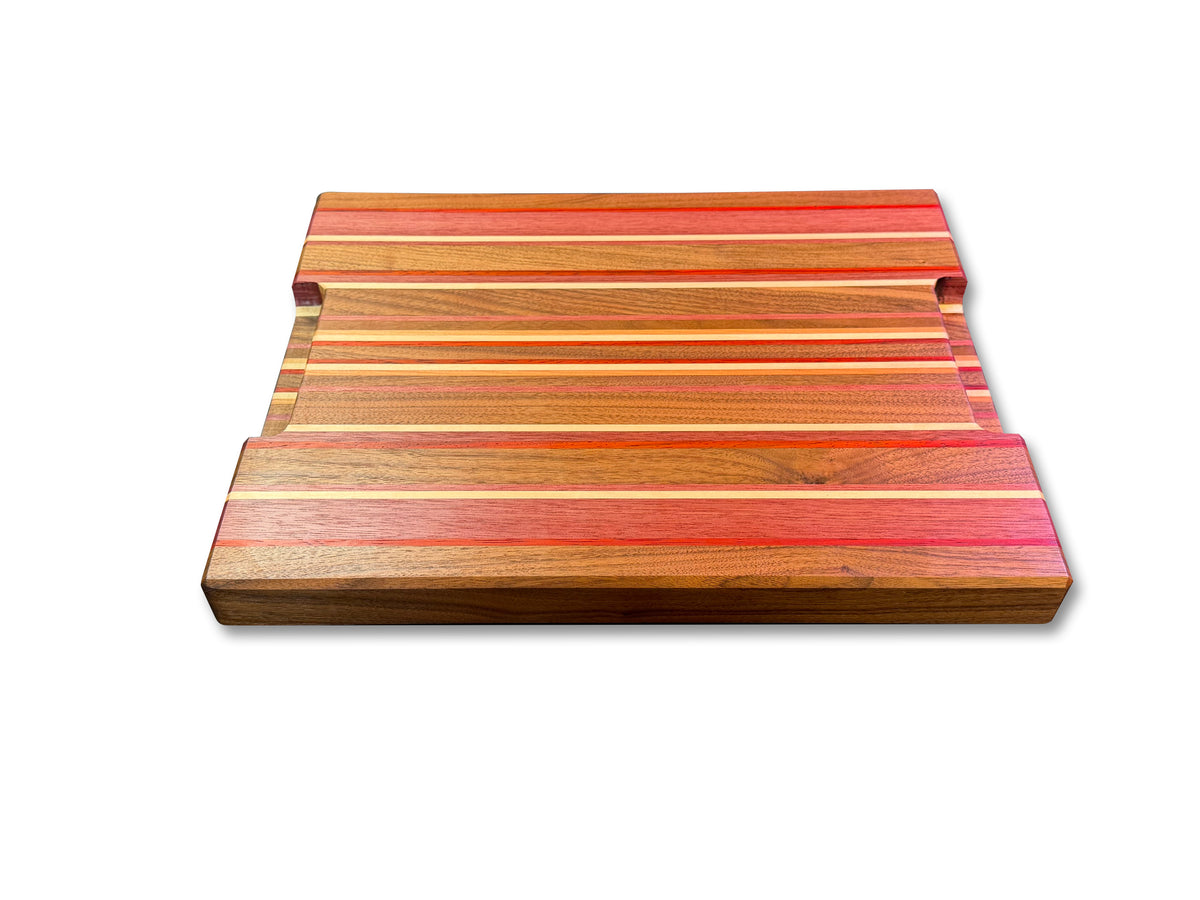 Domestic and Tropical Hardwood Cutting Board