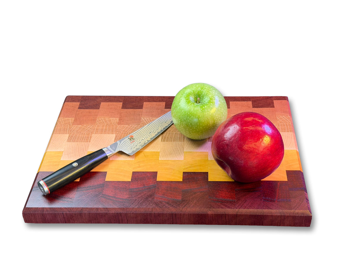 Ombre End Grain Cutting Board