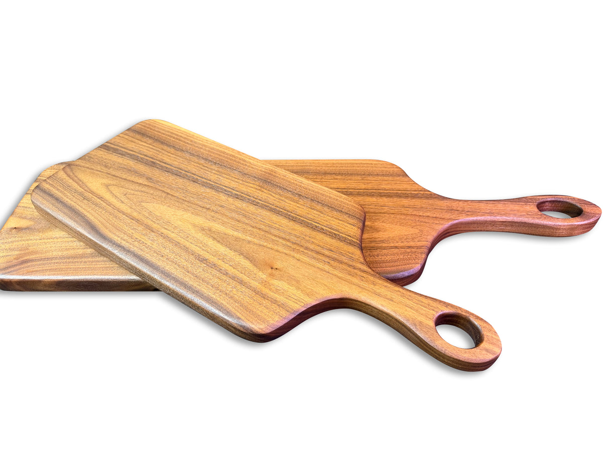 Walnut Charcuterie Board Pair