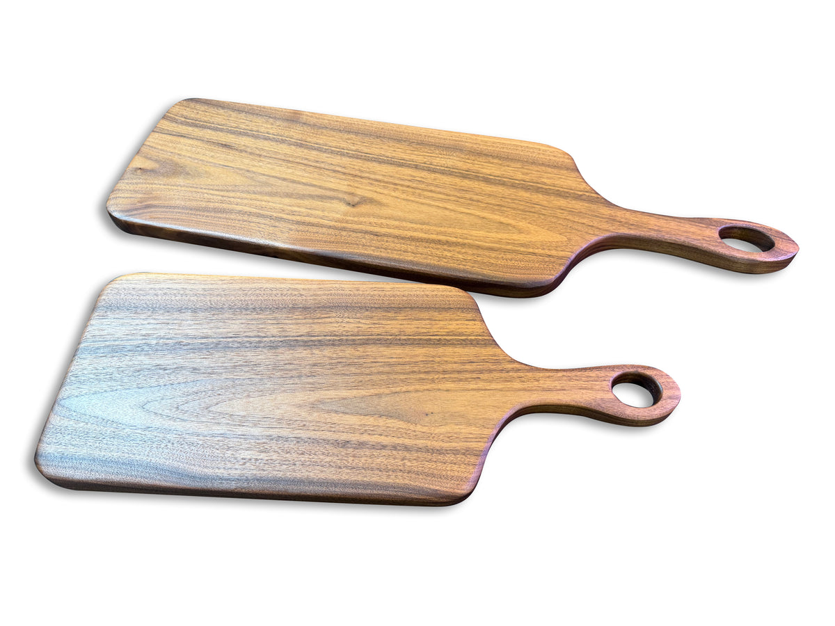 Walnut Charcuterie Board Pair