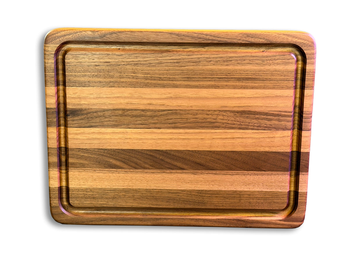 Walnut Striped Edge Grain Cutting Board