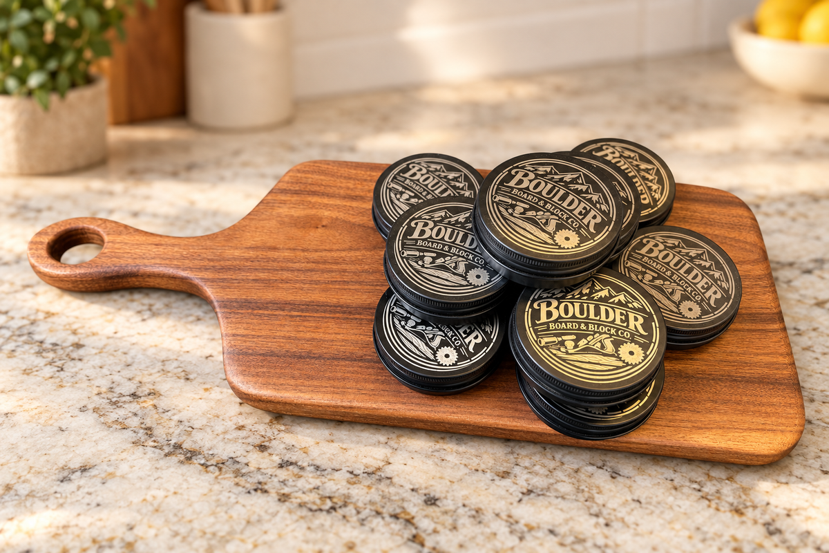 Boulder Board Butter Lifestyle Shot on Granite